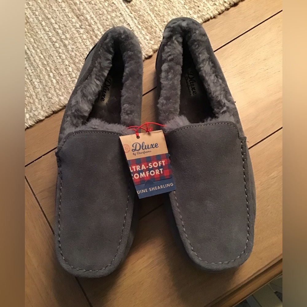 Men’s Deluxe Dearfoams Slippers